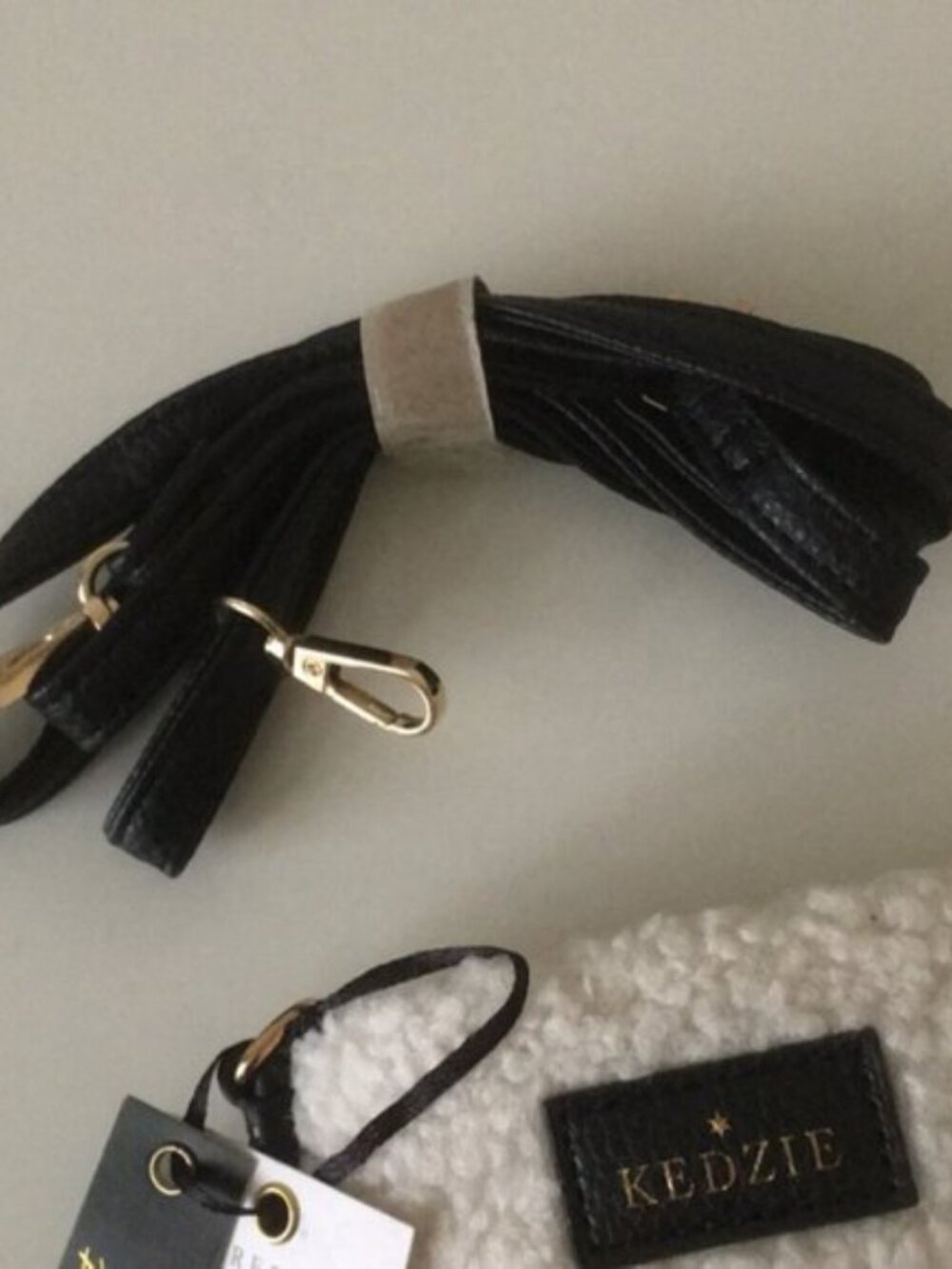 Kedzie Sherpa Cell Phone Crossbody Bag - Picture 9 of 16